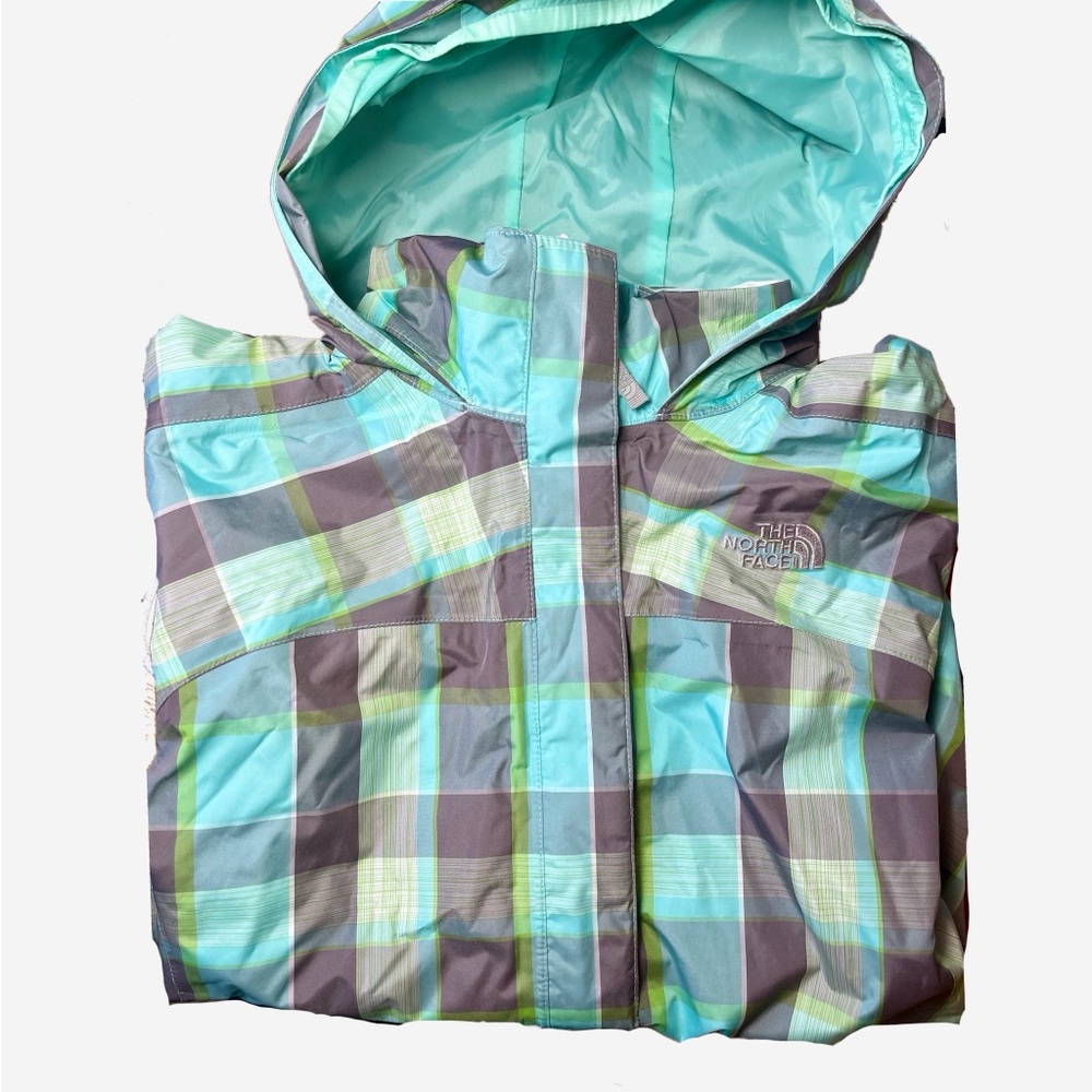 North Face Hooded Rain Coat